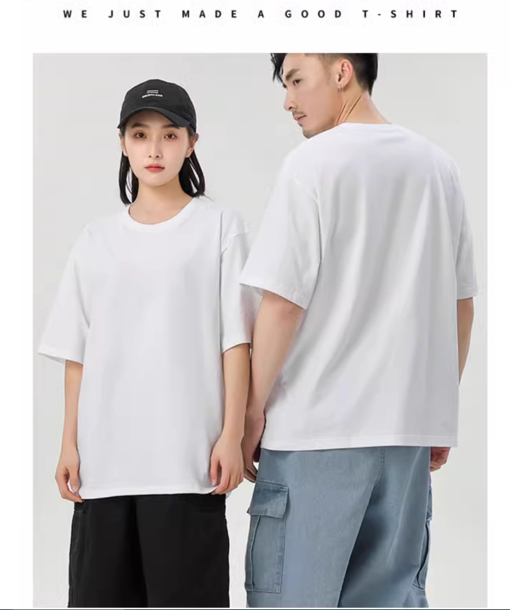 Custom cotton T-shirts, short-sleeved work clothes, class uniforms, DIY clothes, advertising culture shirts, custom work clothes with logo printing