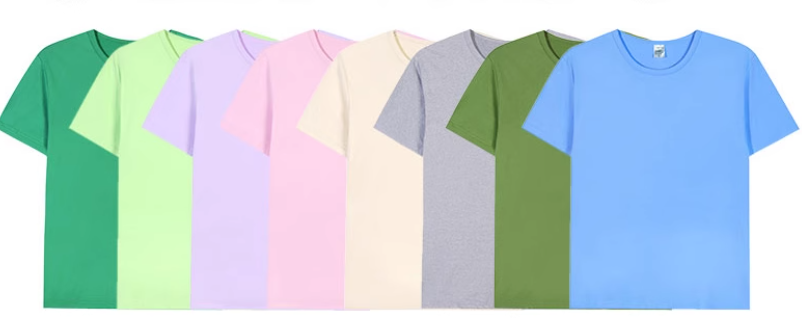 Custom cotton T-shirts, short-sleeved work clothes, class uniforms, DIY clothes, advertising culture shirts, custom work clothes with logo printing