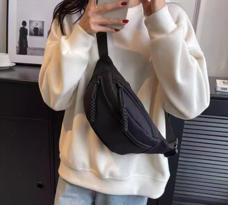 2025 Summer Simple One-shoulder Chest Bag Crossbody Bag